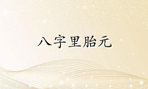八字里胎元 八字中的胎元,为一个人的命准确吗?