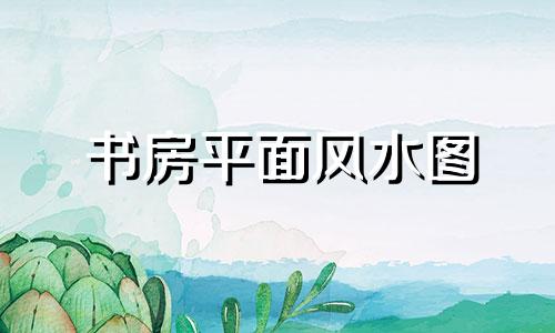 书房平面风水图 书房风水学布局