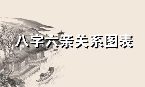 八字六亲关系图表 八字六亲代表什么意思
