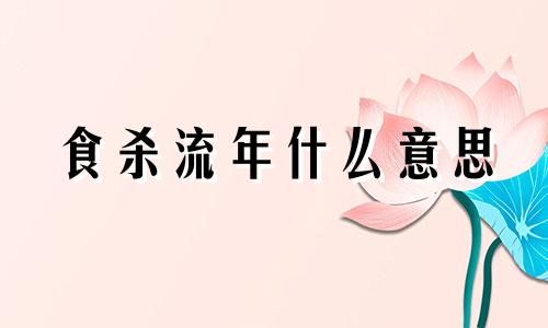 食杀流年什么意思 流年癸卯是什么意思