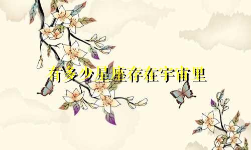 有多少星座存在宇宙里