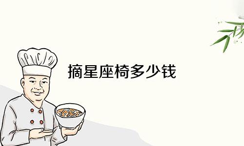 摘星座椅多少钱