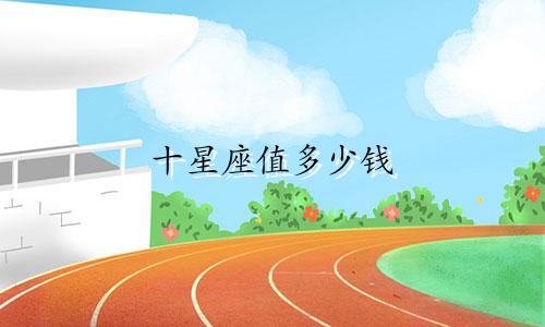 十星座值多少钱