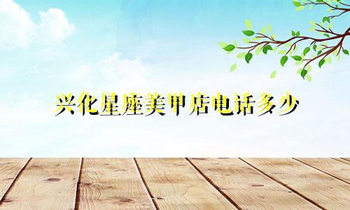 兴化星座美甲店电话多少