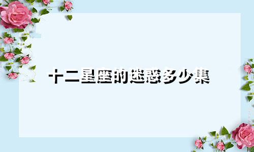 十二星座的迷惑多少集