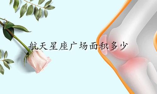 航天星座广场面积多少