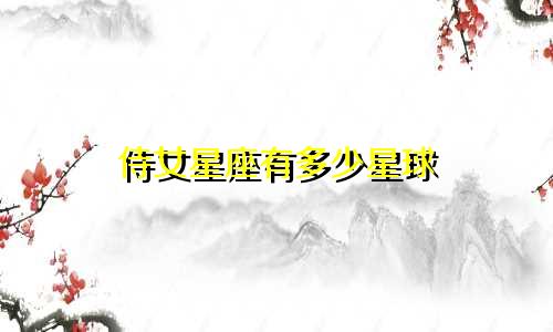 侍女星座有多少星球