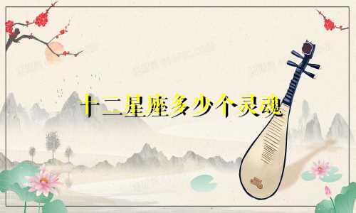 十二星座多少个灵魂