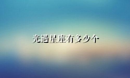 光遇星座有多少个