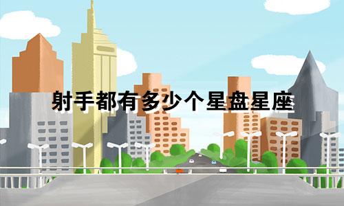 射手都有多少个星盘星座