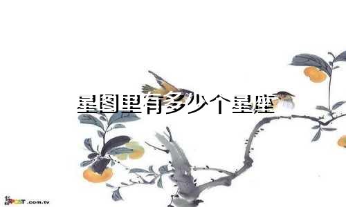 星图里有多少个星座