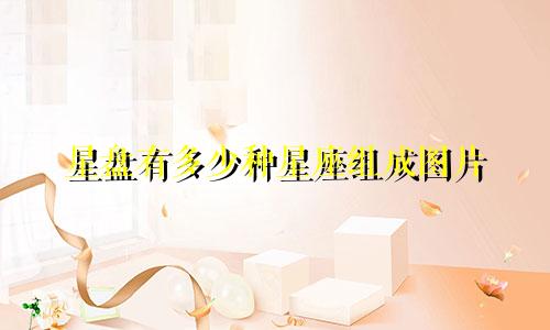 星盘有多少种星座组成图片