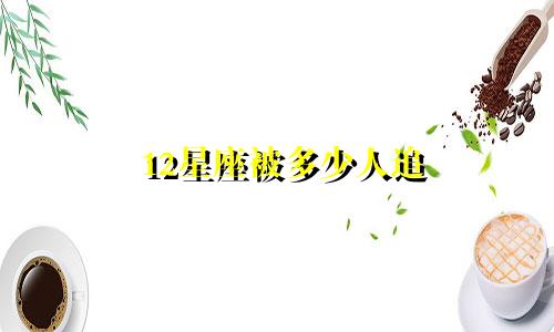 12星座被多少人追