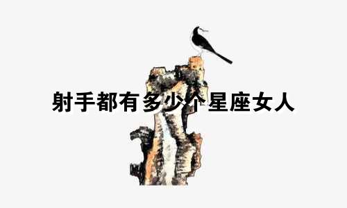射手都有多少个星座女人