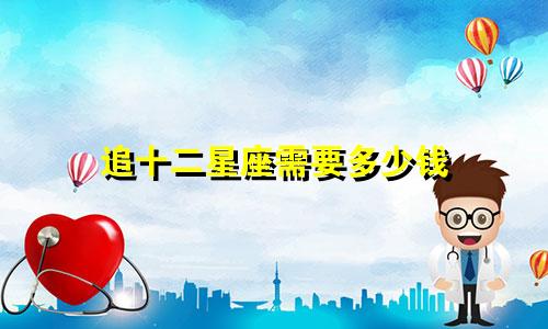 追十二星座需要多少钱