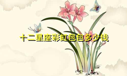 十二星座彩虹包包多少钱
