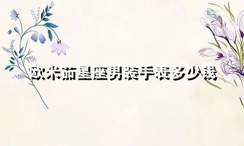 欧米茄星座男装手表多少钱