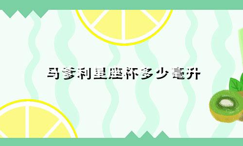 马爹利星座杯多少毫升