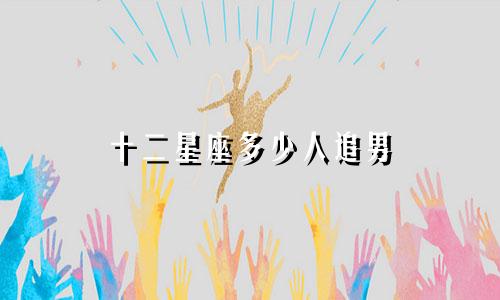 十二星座多少人追男
