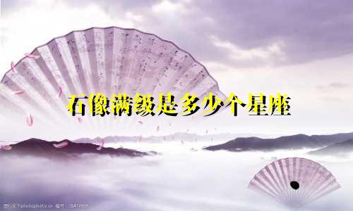 石像满级是多少个星座