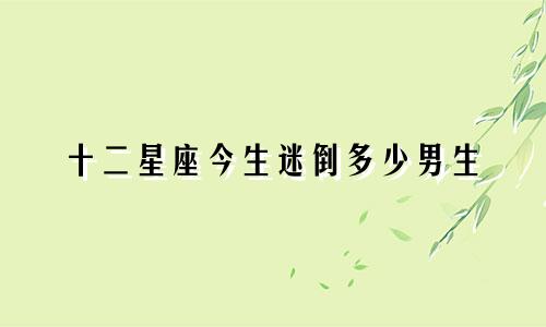 十二星座今生迷倒多少男生