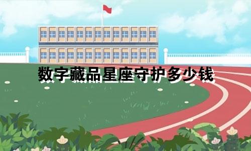 数字藏品星座守护多少钱