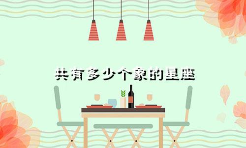 共有多少个象的星座