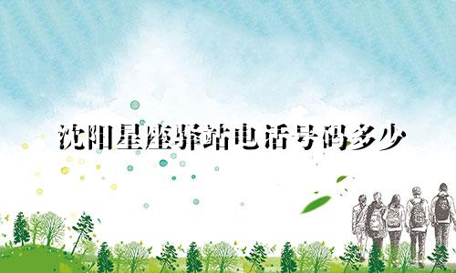 沈阳星座驿站电话号码多少