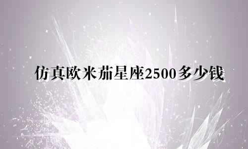 仿真欧米茄星座2500多少钱