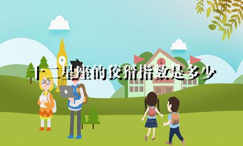 十二星座的狡猾指数是多少