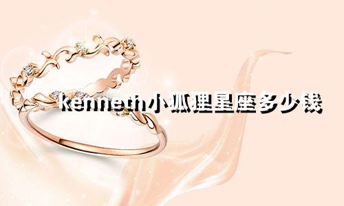 kenneth小狐狸星座多少钱