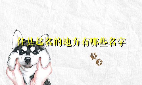 任县起名的地方有哪些名字