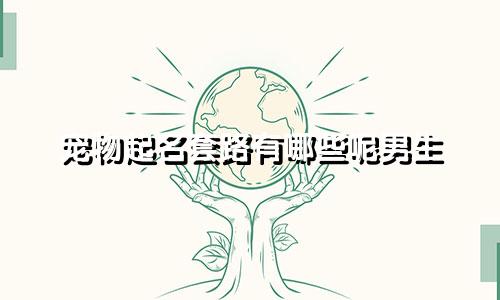 宠物起名套路有哪些呢男生