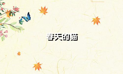 春天的猫 起名字有哪些