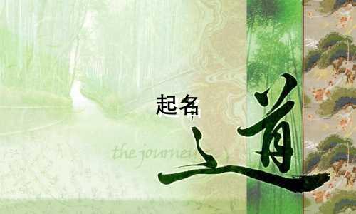 起名 哪些字五行属水
