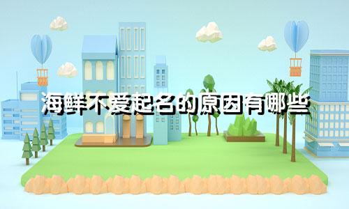 海鲜不爱起名的原因有哪些
