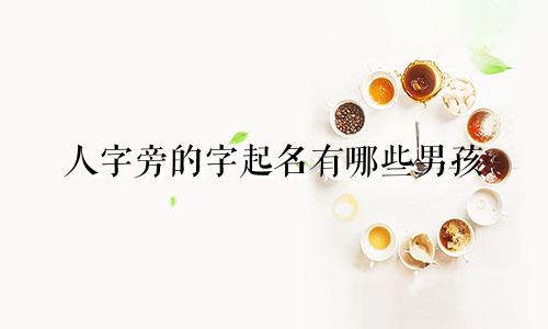 人字旁的字起名有哪些男孩