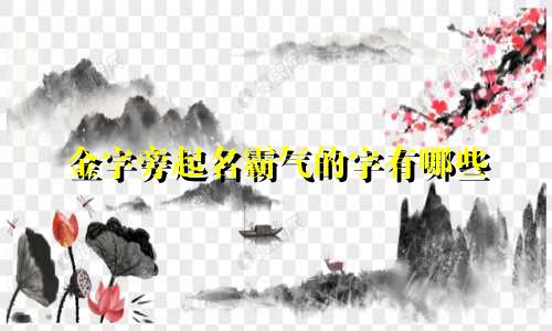 金字旁起名霸气的字有哪些