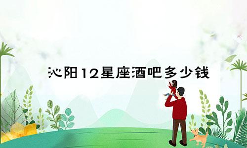 沁阳12星座酒吧多少钱
