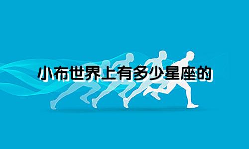 小布世界上有多少星座的