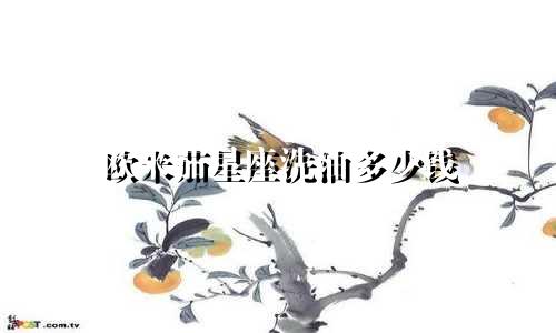 欧米茄星座洗油多少钱