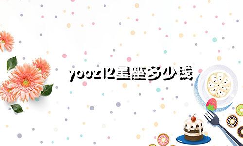 yooz12星座多少钱
