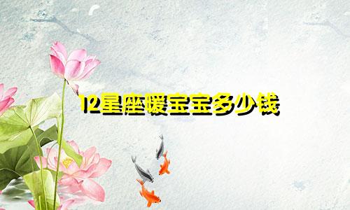 12星座暖宝宝多少钱