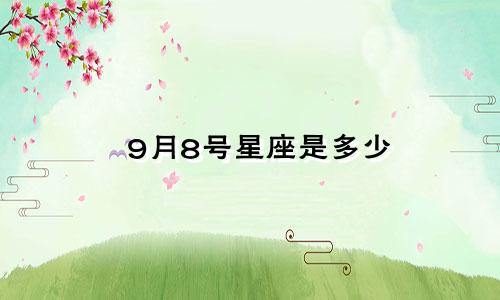9月8号星座是多少