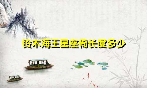 铃木海王星座椅长度多少