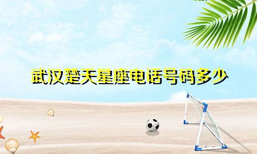 武汉楚天星座电话号码多少