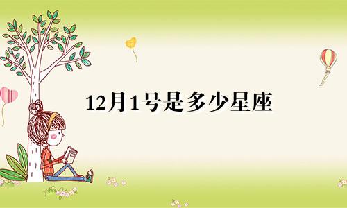 12月1号是多少星座