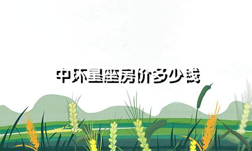 中环星座房价多少钱