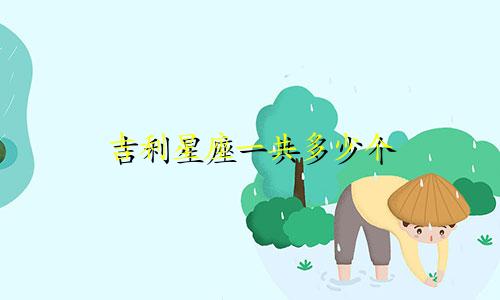 吉利星座一共多少个