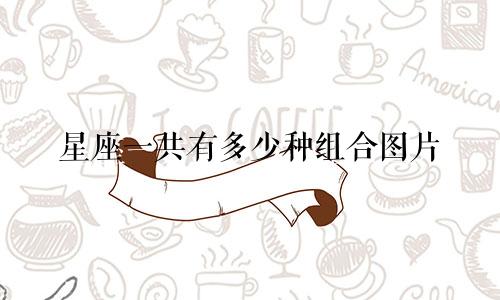 星座一共有多少种组合图片